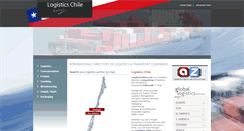 Desktop Screenshot of logisticschile.com